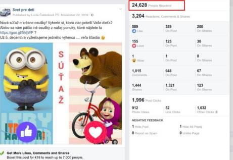 Súťaž na facebooku, ktorá vďaka dvojsekundovému pravidlu oslovila až 24 628 klientov. A všetko iba za 9 eur